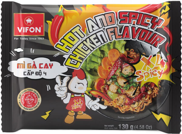 Picture of HOT&SPICY X4 – Chicken flavoured with noodles