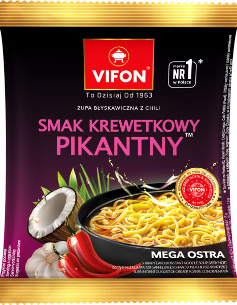 Zdjęcie Zupa o smaku PIKANTNEJ KREWETKI