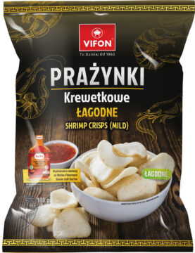 Zdjęcie Prażynki krewetkowe ŁAGODNE