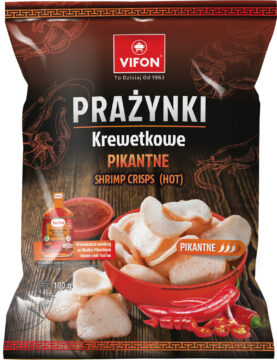 Zdjęcie Prażynki krewetkowe PIKANTNE