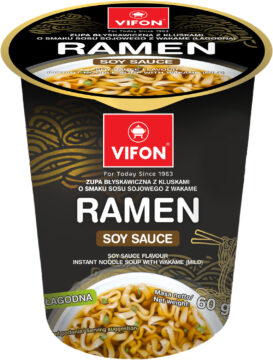 Zdjęcie Zupa RAMEN o smaku SOSU SOJOWEGO z wakame